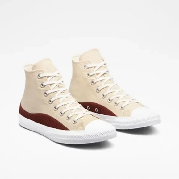 Converse Chuck Taylor All Star Craft Mix Retro Hightop Sneaker Shoes Size 12 - Picture 11 of 13
